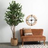 7'2"H Sullivans Oversized Potted Ficus Tree, Green - 3 of 4