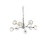 Elegant Lighting Graham 8 - Light Pendant in  Chrome - 4 of 4