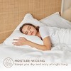 Cotton Sheets Set, Blend from Linen Cotton Bedsheets, GentleSoft™ & Breathable Bedsheets with 16 Inches Pocket, Gifts for All Seasons - 4 of 4