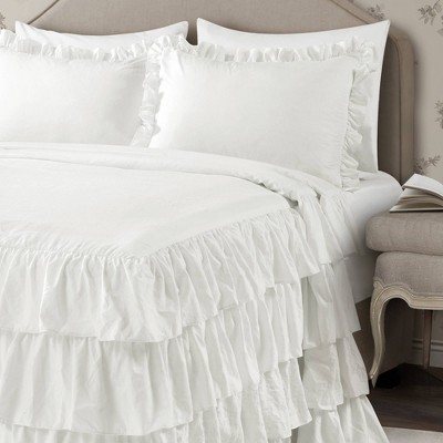 Lush Décor Allison Ruffle Skirt Bedspread & Sham Set, 4 of 10