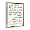 Stupell Industries Love Is Patient Psalm Floating Frame Canvas Art - 2 of 4