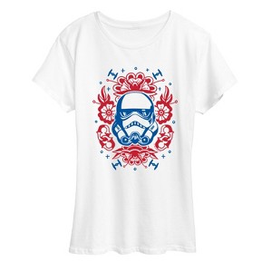 Women's - Star Wars - American Trad Tattoo Short Sleeve Graphic T-Shirt - 1 of 4