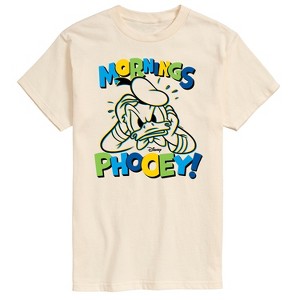 Men's - Disney - Mornings Phooey Short Sleeve Graphic T-Shirt - 1 of 4
