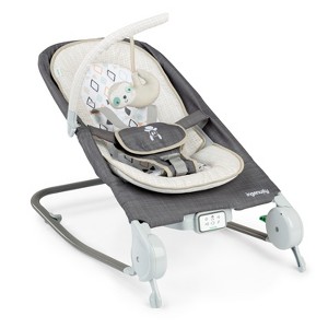 Ingenuity 2-in-1 Happy Belly Rock To Bounce Massage Baby Seat - 1 of 4