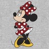 Junior's Mickey & Friends Polka Dot Minnie Portrait Sweatshirt - 2 of 2