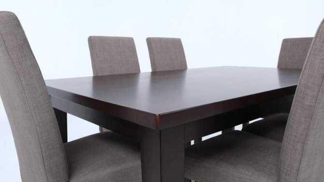 54&#34;x54&#34; Colburn Solid Hardwood Square Dining Table Java Brown - WyndenHall, 2 of 11, play video