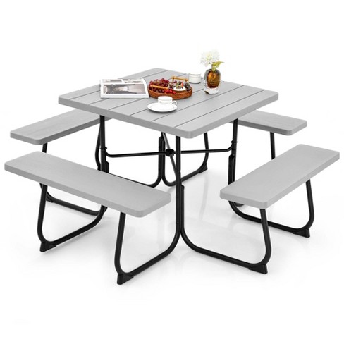 Lifetime folding table and bench online set