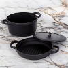 BergHOFF Graphite 3Pc Enamel Cast Iron Cookware Set - image 4 of 4