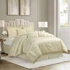 Nanshing 7pc King Calioppa Abstract Comforter Set Gold - 2 of 4