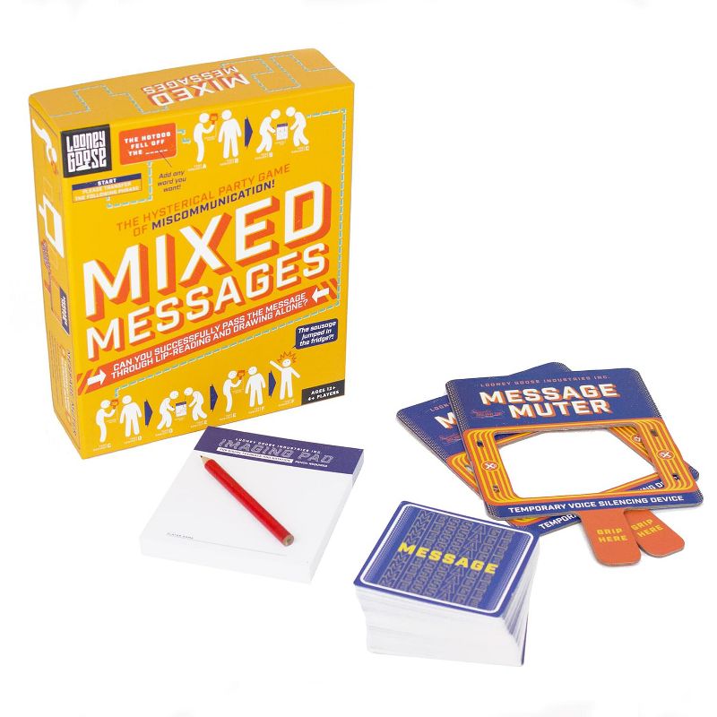 Professor Puzzle Mixed Messages Lip Reading And Drawing Party Game, 1 of 7