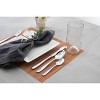 20pc Stainless Steel Grand City Silverware Set - Fortessa Tableware Solutions: 18/10 Flatware, Service for 4, Dishwasher-Safe - 2 of 3