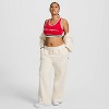 Champion Women's High-Rise Fleece Wide Leg Sweatpants - 3 of 4