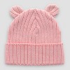 Carter's Just One You® Baby Girls' Knit Beanie - Pink - 2 of 3