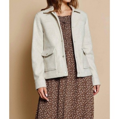 Women's Cropped Jacket - Tea N Rose