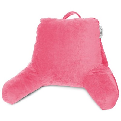 Pink store reading pillow