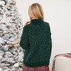 Women's Cozy Green Turtleneck Pullover Sweater - Cupshe - 4 of 4