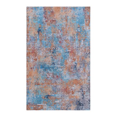 LunaLulinlk Multi Washable Rug 2' x 3' Doormat Rug (Multi, 2' x 3')