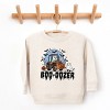 Boo-Dozer Ghost - Toddler Graphic Sweatshirt and Youth Graphic Sweatshirt - 2 of 3