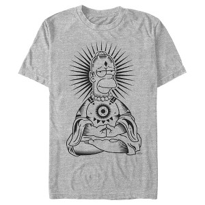 Men's The Simpsons Classic Zen Homer T-Shirt - 1 of 4