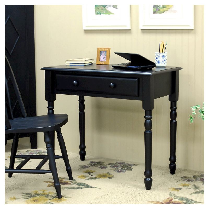 Eleanor Wood Writing Desk with Drawers - Carolina Chair & Table Co., 3 of 5