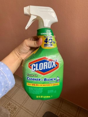 Clorox Clean-Up All Purpose Cleaner with Bleach, Spray Bottle, Original, 32  oz