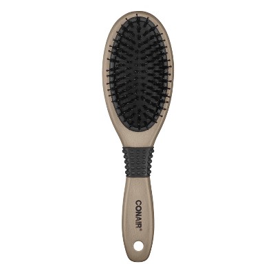 Conair Ceramic Wood Porcupine Cushion Hair Brush