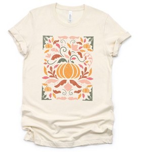 Simply Sage Market Women's Fall Floral Grunge Short Sleeve Graphic Tee - 1 of 1