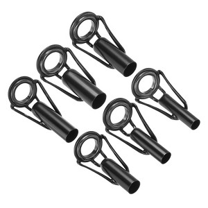 Unique Bargains Stainless Steel Ring Guide Fishing Rod Tip Repair Kit 6 Pcs - 1 of 4