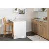 South Shore 31.75" 2 Door Decorative Storage Cabinet White and Black: Laminate Finish, Particle Board Frame, Anti-Tip Hardware - 3 of 4
