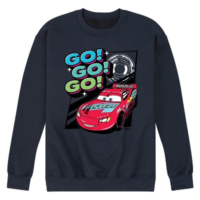 Men's - Cars - Lightning McQueen Go Go Go Graphic Fleece Sweatshirt