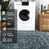 Washable Rugs Non-Slip Vintage Oriental Area Rug Soft Low Pile Carpet Machine Washable Printed Floor Cover with TPR Backing - 4 of 4