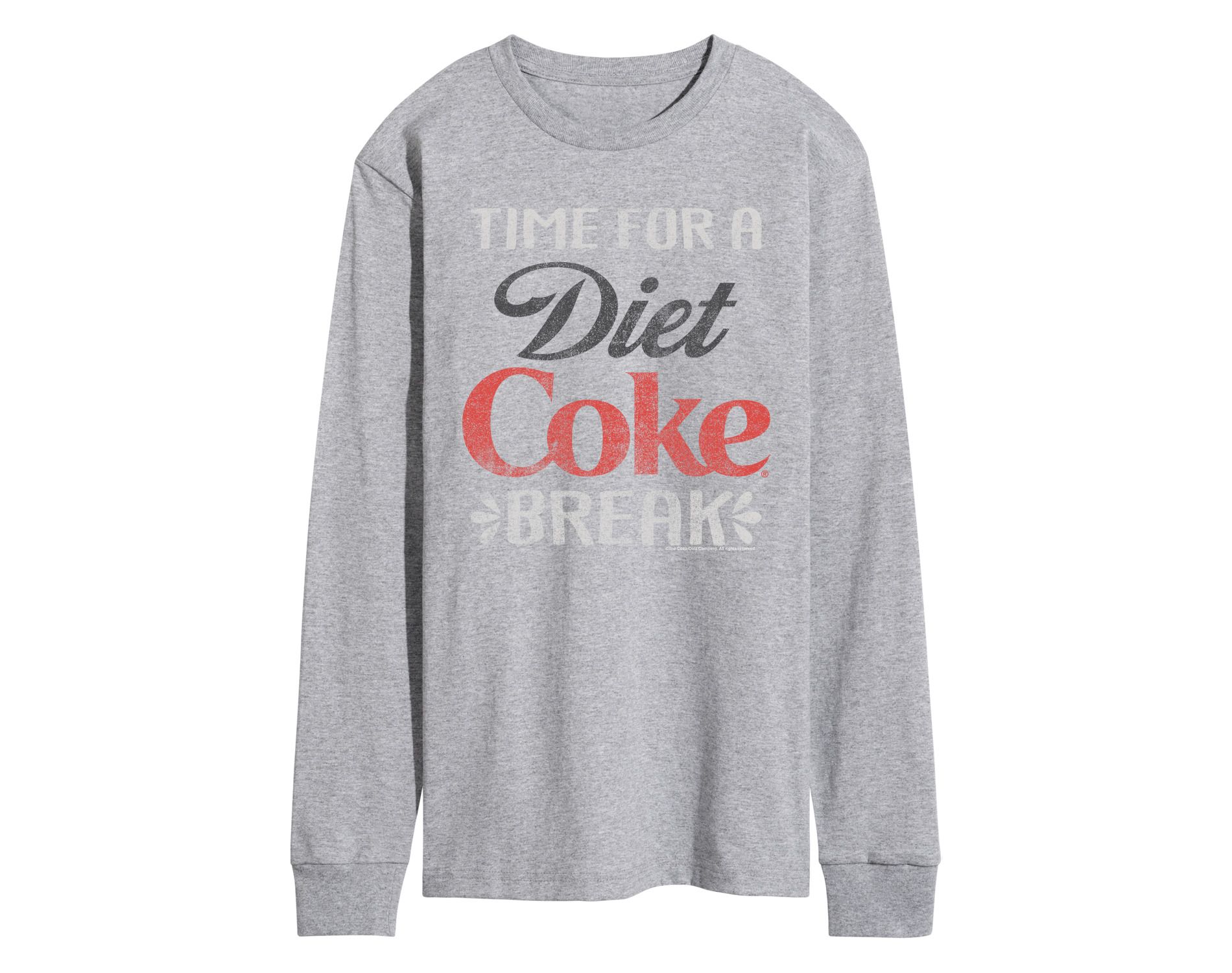 Men's - Coca-Cola - Diet Coke Break Long Sleeve Graphic T-Shirt