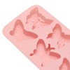 Unique Bargains Candy Moulds 6-Cavity Butterfly Candy Mould Hand Wash 8.82"x4.92"x0.83" 1 Pc - 4 of 4
