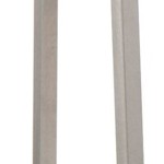 White | Stainless Steel Finish | Walnut Brown