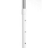 Whitmor Adjustable Garment Rack White: Steel Frame, No Assembly, Closet & Wardrobe Hanging, White Rolling Rack - 3 of 4