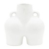 Sagebrook Home 8" Half Body Vase Contemporary Abstract Ceramic Body Shaped Flower Vase - 4 of 4