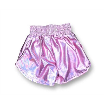 Girl Metallic Shorts - Belle Cher