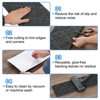Unique Bargains Non-Slip Resistant Indoor Wooden Stair Treads Carpet Mat 8''x30'' - 3 of 4