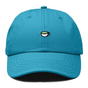 Dalix Lil Matcha Embroidered Cotton Summer Outdoor Baseball Cap Dad Hat Womens - 1 of 4