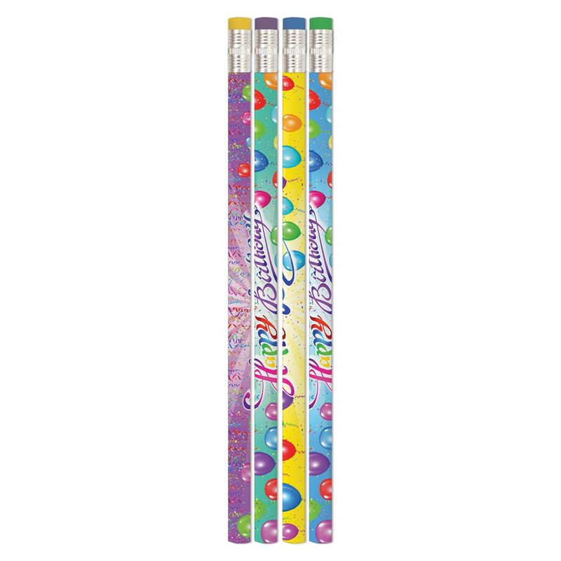 Musgrave Pencil Company Happy Birthday Rainbow Pencil, Box of 144, 3 of 4