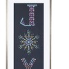 Holiday Jewel "Joy" Print Under Glass 23.5"H - 2 of 2