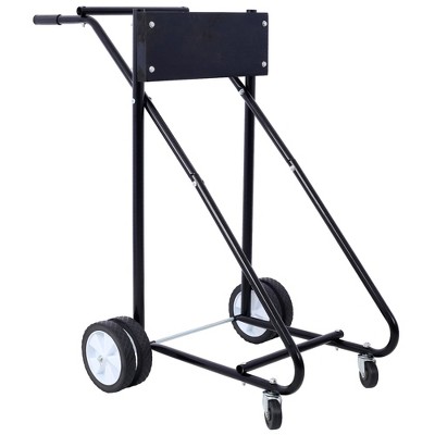 Outboard Boat Motor Stand, Engine Carrier Cart Dolly for Storage, 315lbs Weight Capacity, w/Wheels
