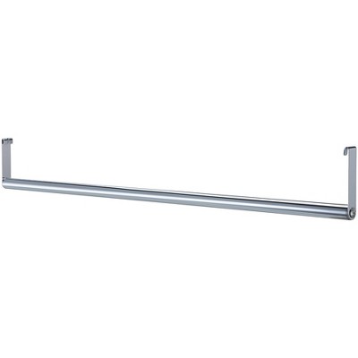 Lorell Garment Hanger Bar f/ Industrial Shelving 48" Chrome 69876