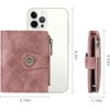 Clotth Women’s Wallet - RFID Blocking PU Leather Wallet for Women with Zipper Coin Pocket for Daily Use & Travel,Fashionable & Easy to Carry - 3 of 4
