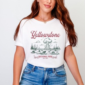 Simply Sage Market Yellowstone National Park EST. 1872 Garment Dyed Tee - 1 of 4