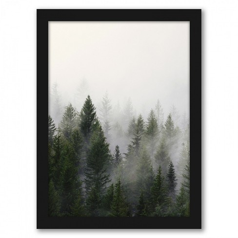 Americanflat Misty Forest By Tanya Shumkina Black Frame Wall Art Target