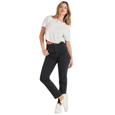 VENUS Womens Audrey Straight Leg Jeans