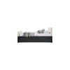 Meridian Furniture,Ivy Black & Cream Velvet Twin Trundle/Storage Bed - 3 of 4