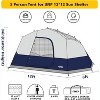Anybear 12x12FT Navy Blue Pop Up Beach Tent with Inner Tent UPF50+ - 3 of 4