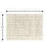 Knightsbridge Summer Tile 220 GSF Non Skid Back Bath Rug 21" x 34" - 2 of 4